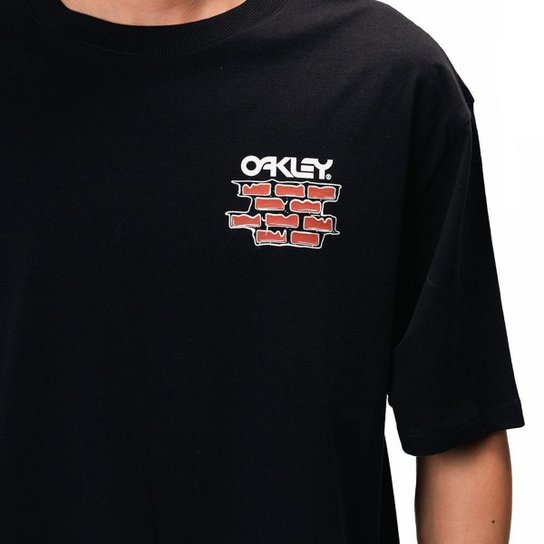 Camiseta Oakley B1B Wall WT25 Masculina