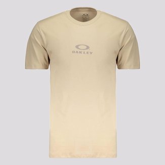 Camiseta Oakley Bark New Logo Bege