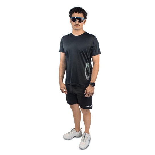 Camiseta Oakley Masculina Daily Big Logo Graphic Tee Treino
