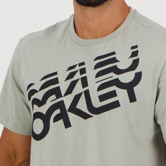 Camiseta Oakley New Grafic Cinza