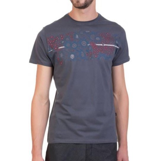 Camiseta Oakley Sun Skull Track Tee Masculina