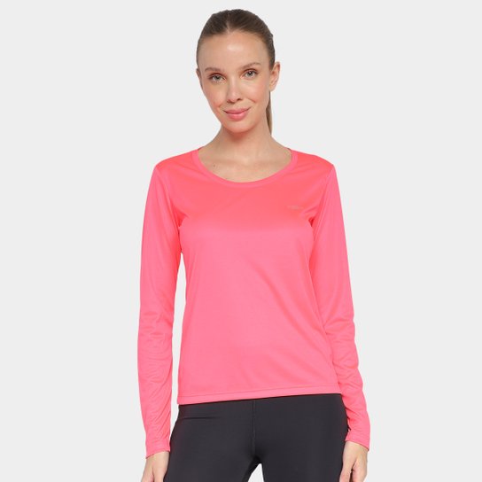 Camiseta Olympikus Essential Manga Longa Feminina