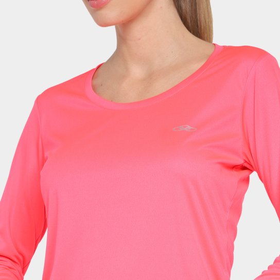 Camiseta Olympikus Essential Manga Longa Feminina
