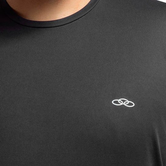 Camiseta Olympikus Essential Masculina Plus Size Preta
