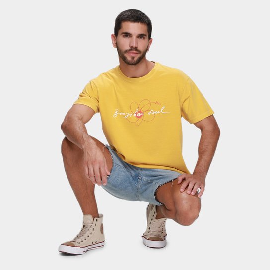 Camiseta Osklen Stone Brazilian Masculina