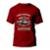 Camiseta Pandinus Genuine Adventurer Car Masculina - Vermelho Escuro