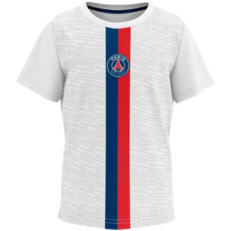 Camiseta PSG Paris Saint Germain Illuvium Branca infantil
