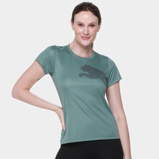 Camiseta Puma Big Logo Jersey Feminina