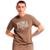 Camiseta Puma Class Graphic Tee Masculina - Marrom