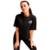Camiseta Puma Class Relaxed Crop Feminina - Preto