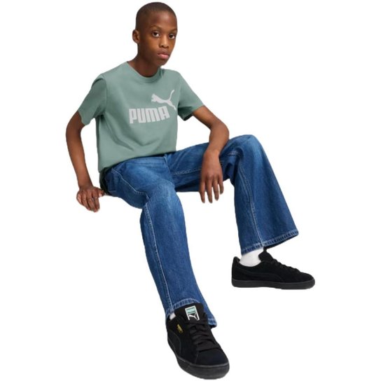 Camiseta Puma Essentials No. 1 Logo Infantil