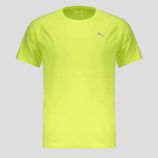 Camiseta Puma M Run Velocity AOP Amarela