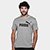 Camiseta Puma No. 1 Logo Masculina - Cinza