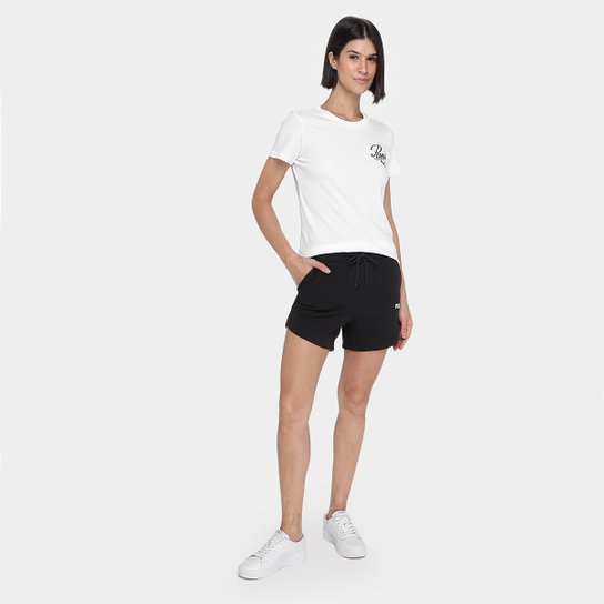 Camiseta Puma Script Feminina