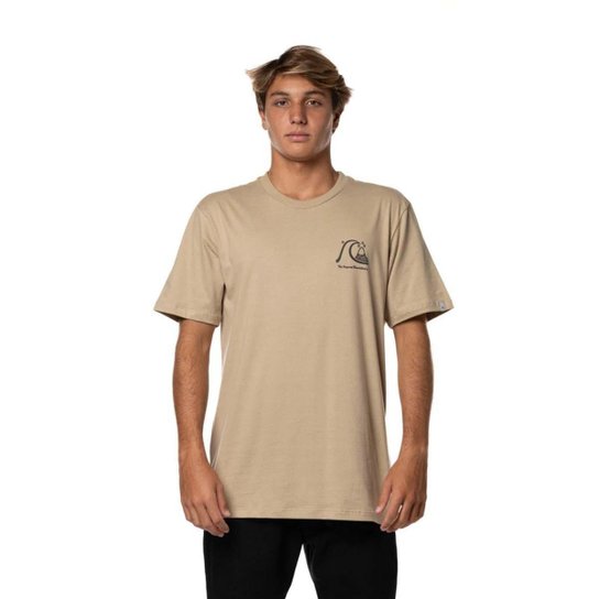 Camiseta Quiksilver M/C The Original Areia-Areia-M