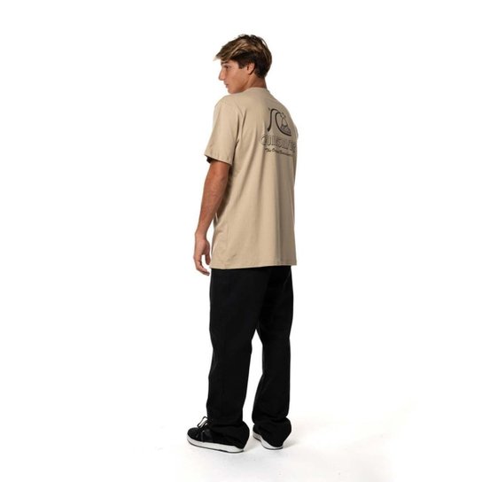Camiseta Quiksilver M/C The Original Areia-Areia-M