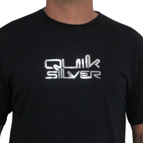 Camiseta Quiksilver Omni Chrome Line Black