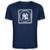 CAMISETA REGULAR MLB NEW YORK YANKEES OLD CULTURE MANGA CURTA MARINHO NEW ERA - Marinho