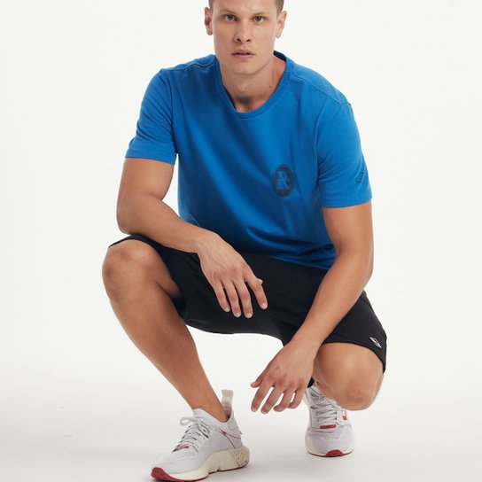 Camiseta Replay Brasão Rugby Masculina