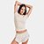 Camiseta Rowa Manu Cit Basic Feminina - Off White