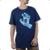 Camiseta Santa Cruz Screaming Hand Front Masculina - Azul