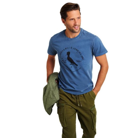 Camiseta Sb Algodão Carimbo Gaze Reserva