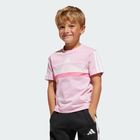 Camiseta Seasonal Essentials Tiberio Três Listras Infantil Adidas