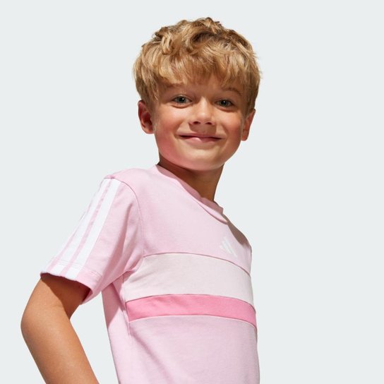Camiseta Seasonal Essentials Tiberio Três Listras Infantil Adidas