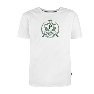 Camiseta Surf Center Palmeiras Família 1914 Masculina - Branco