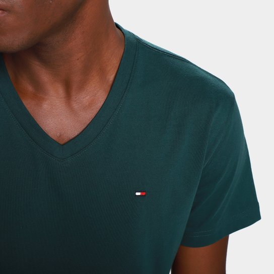 Camiseta Tommy Hilfige Essential V-NECK Pocket Masculina