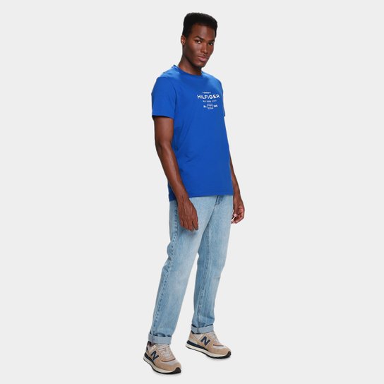 Camiseta Tommy Hilfige Stack Graprhic Masculina