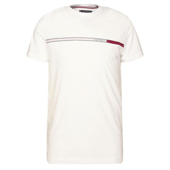 Camiseta Tommy Hilfiger Two Tone Chest Stripe Masculina