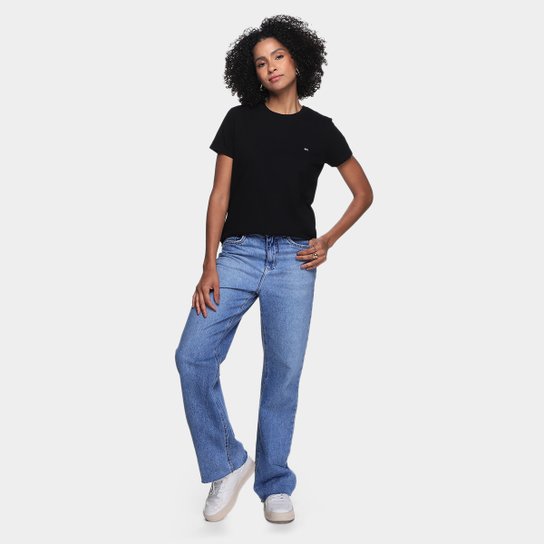 Camiseta Tommy Jeans Casual Feminina