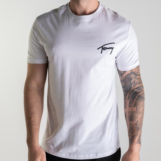 Camiseta Tommy Jeans Embroidery Masculina