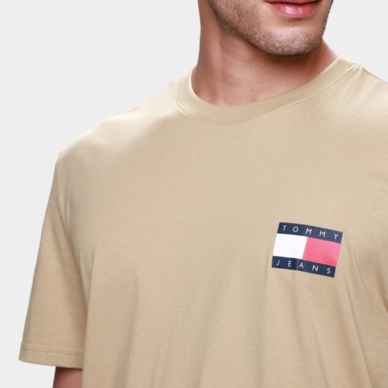 Camiseta Tommy Jeans Essential Flag Masculina
