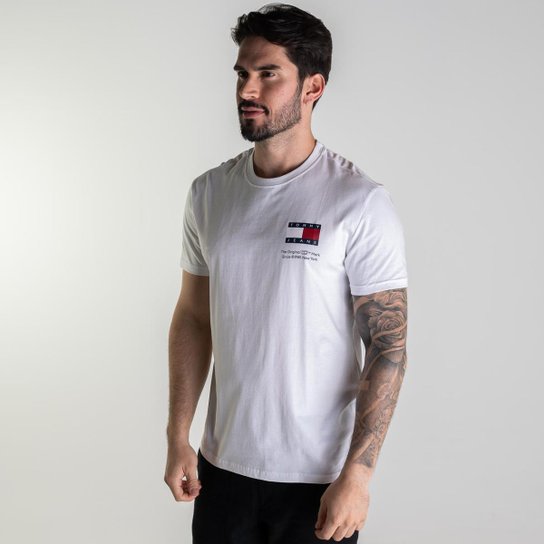 Camiseta Tommy Jeans Essential Flag Masculina
