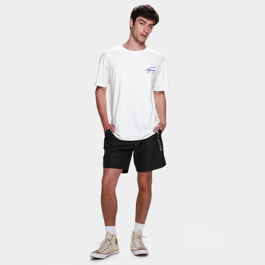 Camiseta Tommy Jeans Faded Graphic Masculina