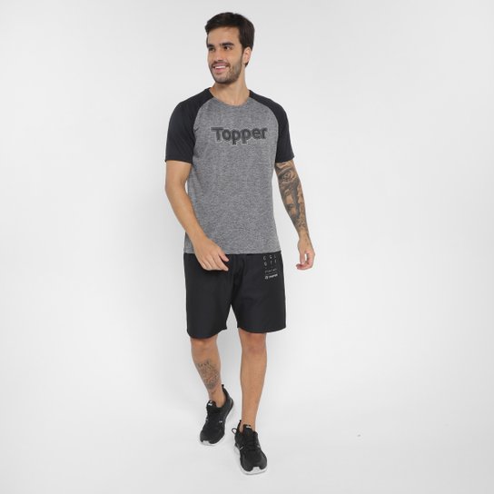 Camiseta Topper Treino Print IV Masculina