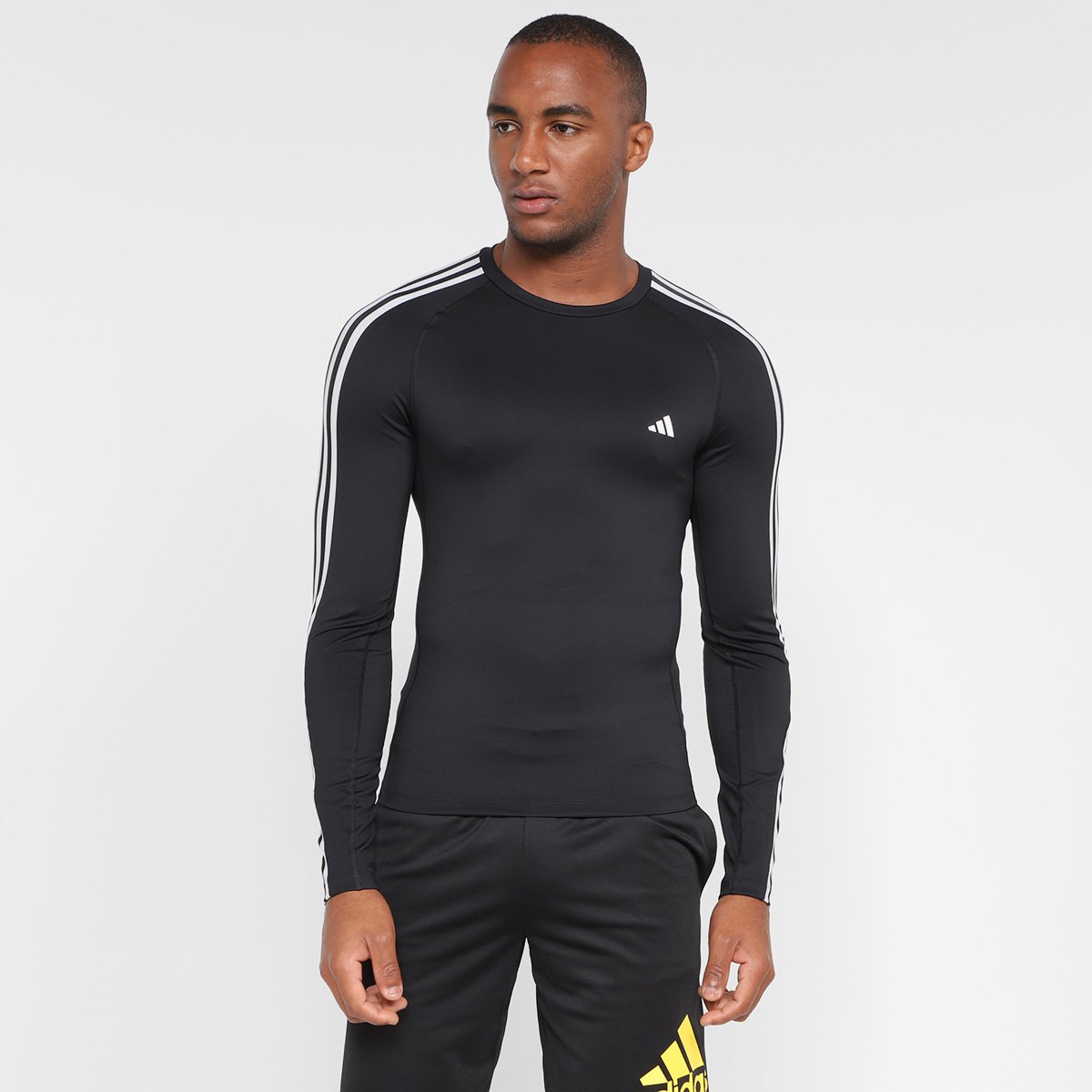 Camisa Roupas De Academia Netshoes Camiseta Treino Adidas Techfit