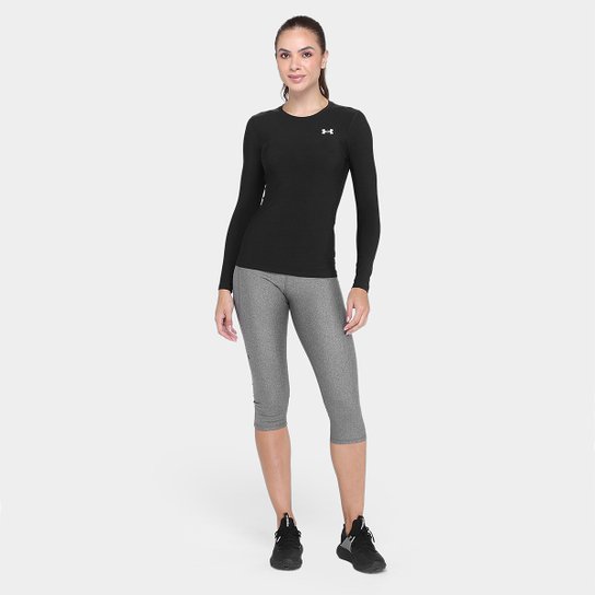 Camiseta Under Armour Compressão Manga Longa Feminina