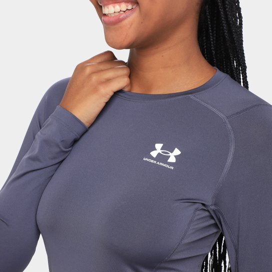 Camiseta Under Armour Heatgear Manga Longa Feminina