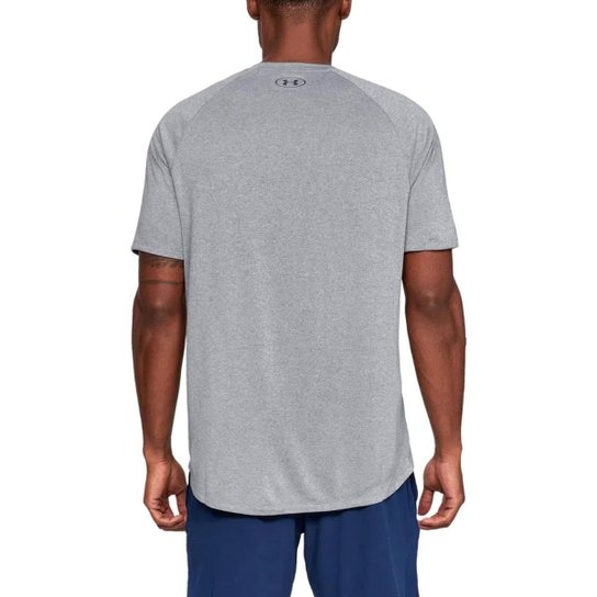 Camiseta Under Armour Tech 2.0 Cinza - Masculina