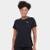 Camiseta Under Armour Tech Rib Feminina - Preto+Branco