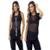 Camisetas Fitness Academia Yoga Pilates Vestleg Tapa Bumbum - Preto