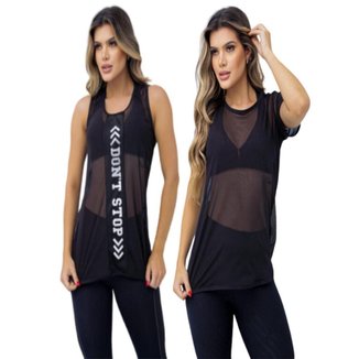 Camisetas Fitness Academia Yoga Pilates Vestleg Tapa Bumbum