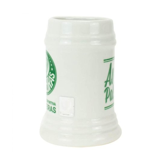 Caneca Branca 500ml - Palmeiras