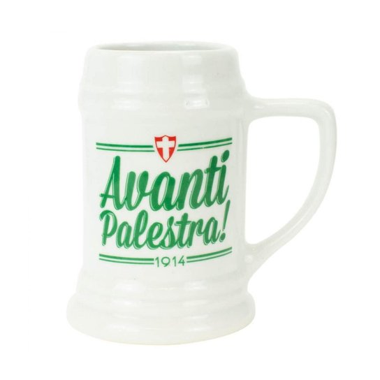 Caneca Branca 500ml - Palmeiras