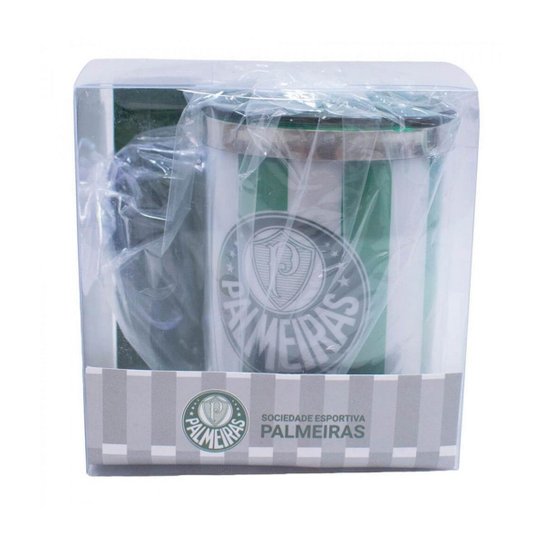 Caneca Térmica Com Tampa 450ml - Palmeiras