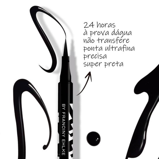 Caneta Delineadora Fran by Franciny Ehlke PullPen Black