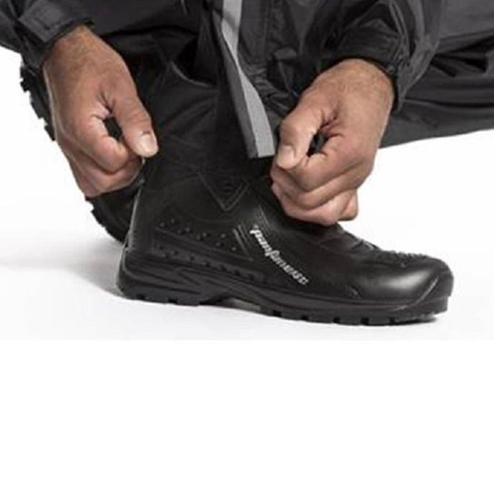 Capa De Chuva Motoqueiro Nylon Pantaneiro Com Capuz